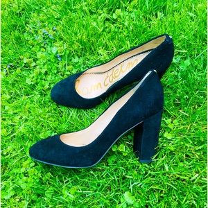 Sam Edelman suede leather pumps🌹🌹